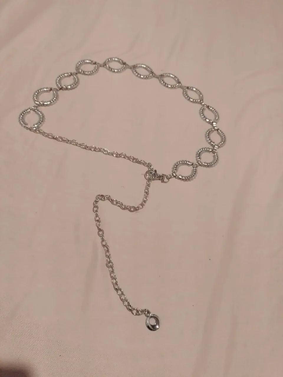 Cinto Luxo Prateado - Foto 2