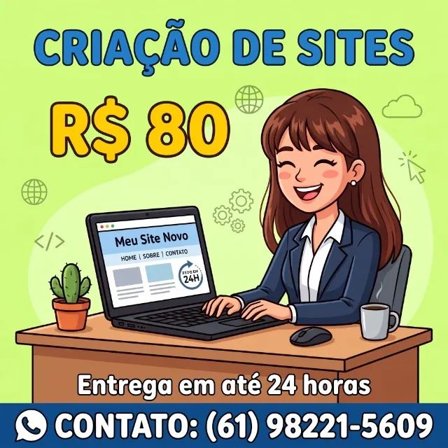 Website Para Seu Negócio Em Menos De 24 Horas.