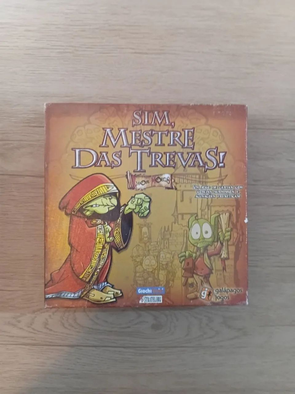 Jogo de cartas sim, mestre