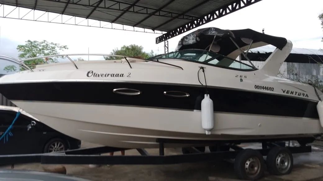 VENTURA 26.5 CABINADA - MERCURY 300HP - AMAZÔNIA  - Foto 6