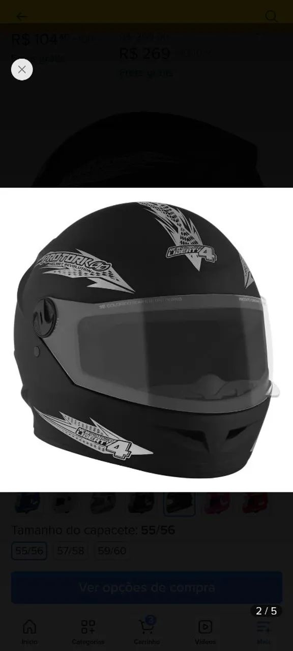 Capacete fechado - Foto 4