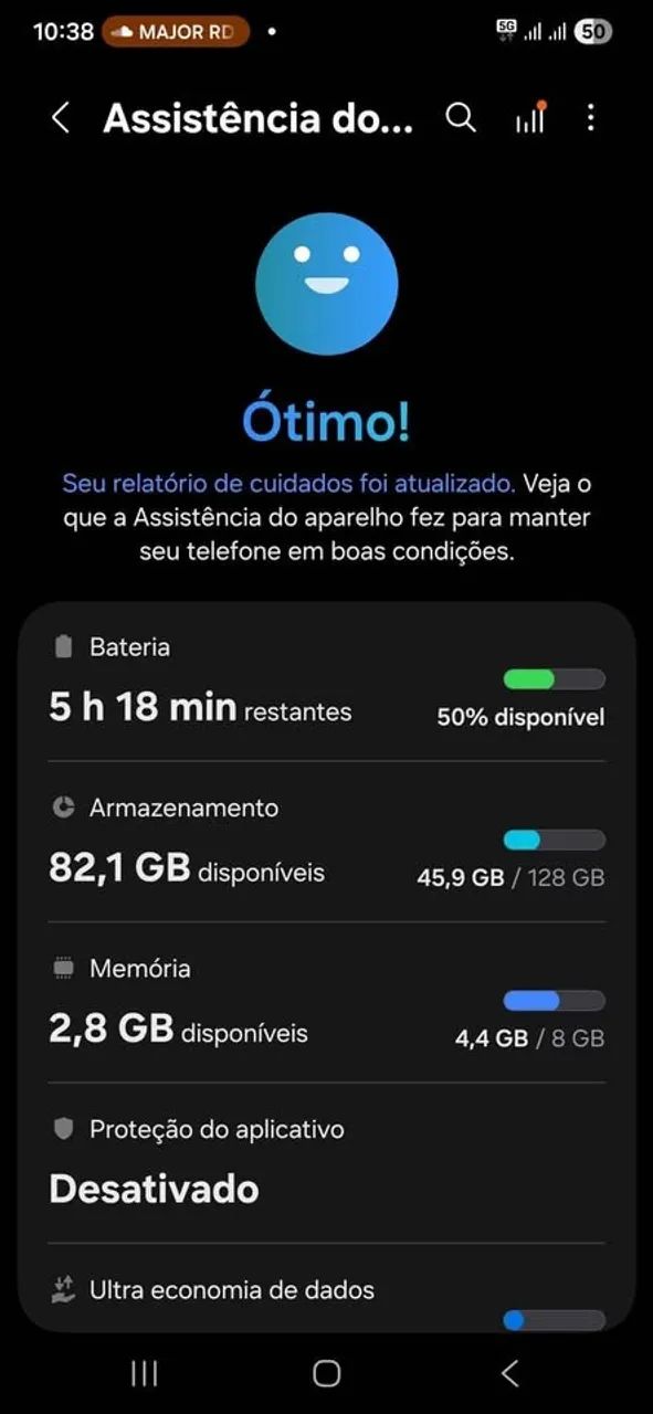 samsung a 54 128GB  8 RAM SEMINOVO - Foto 2