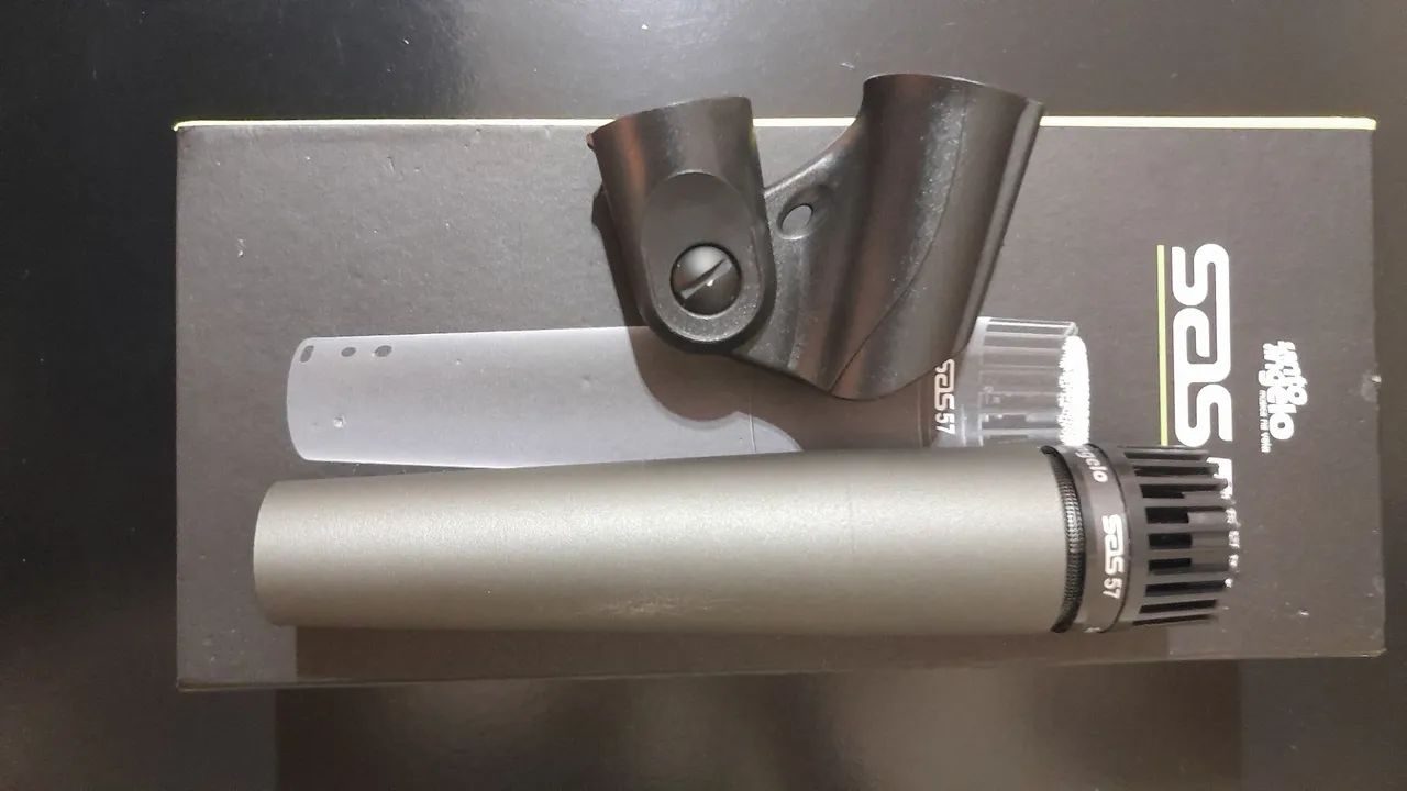 Microfone para instrumentos musicais Santo Ângelo modelo SAS 57 - Foto 3