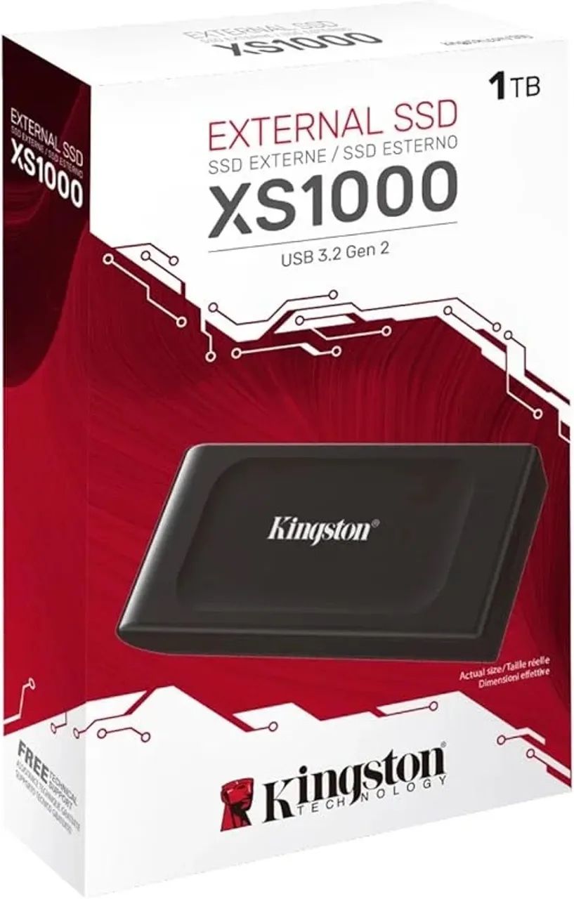 Ssd Externo Kingston Xs1000 1tb - Foto 3