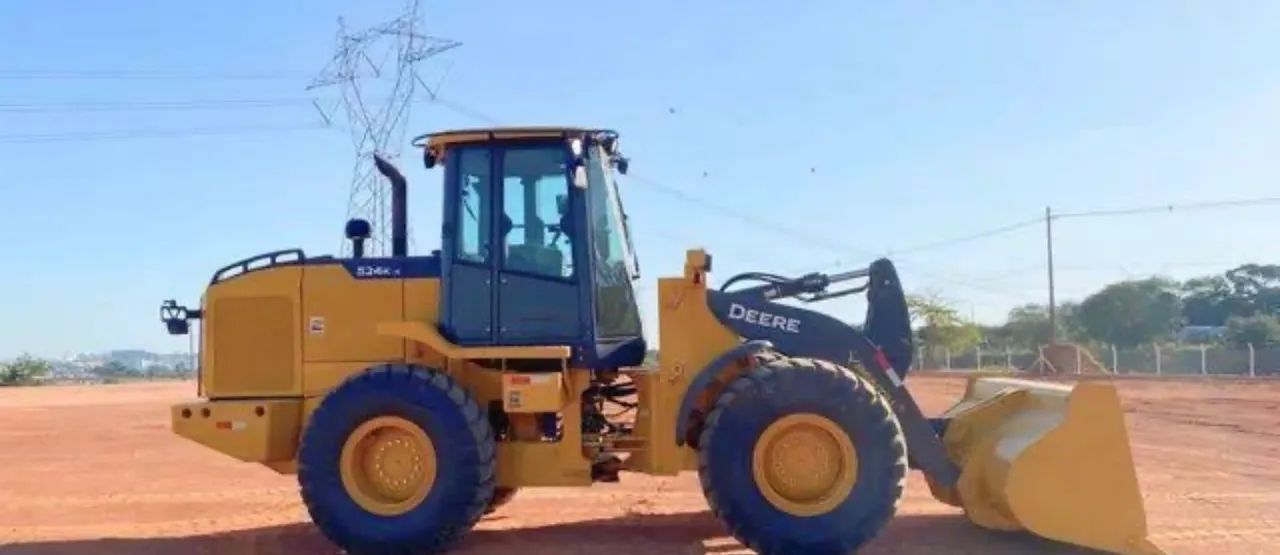 Trator John Deere 524k  - Foto 2
