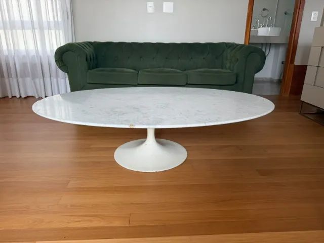 Mesa de centro Saarinen oval 
