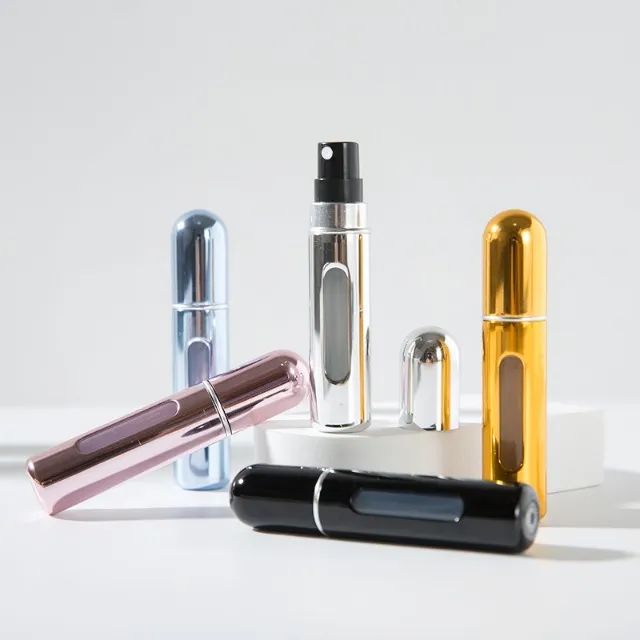 Frasco recarregável de 8ml com perfume aleatorio - Foto 3