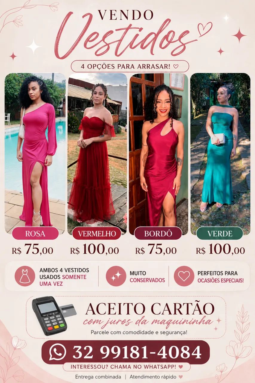 Vendo vestidos 