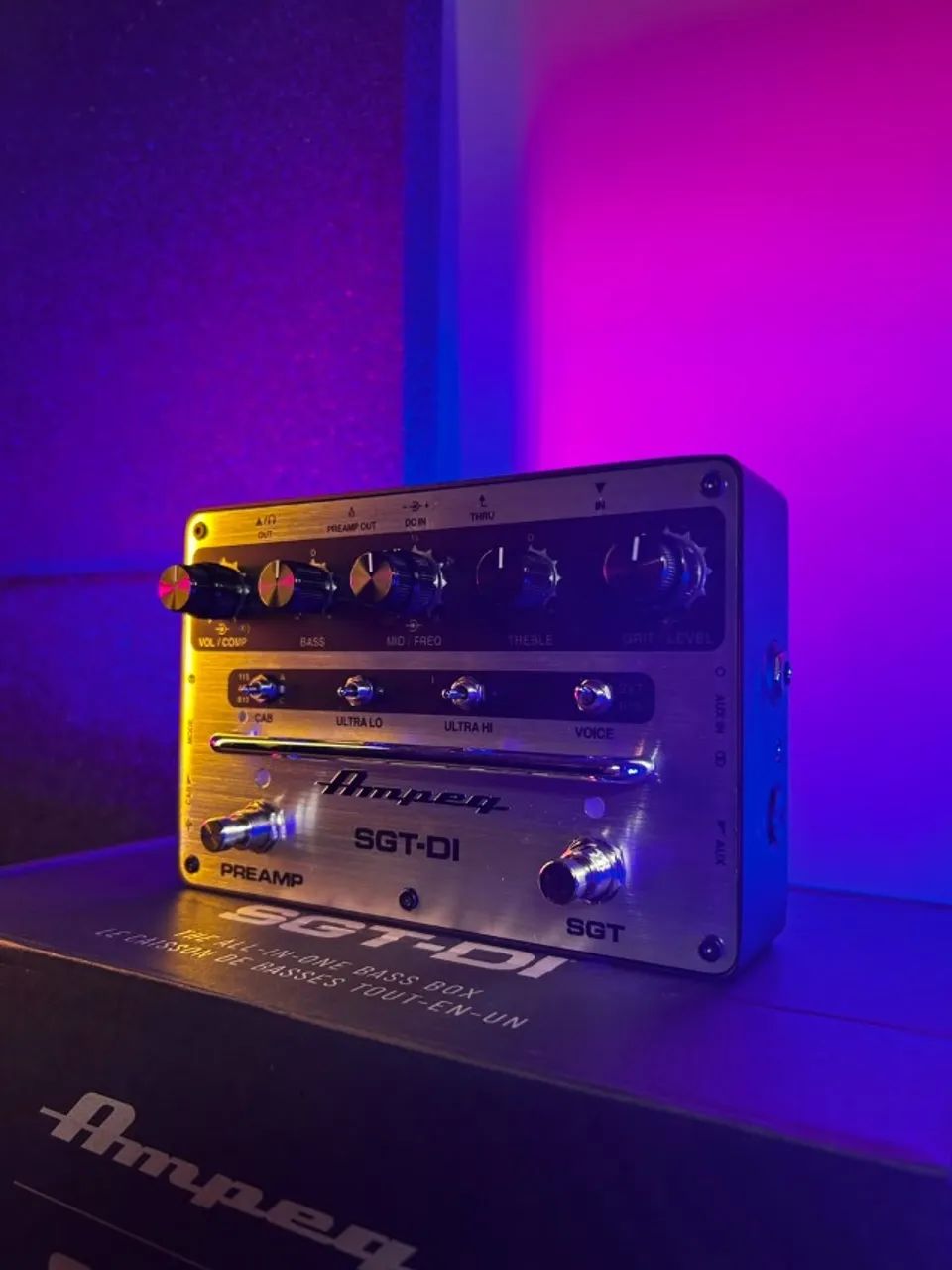 Pedal Pré-Amp AMPEG SGT-DI