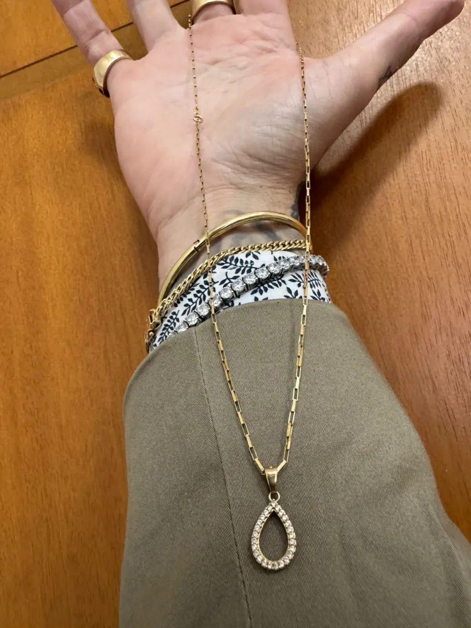Corrente de ouro 18k procedência garantia eterna - Foto 2