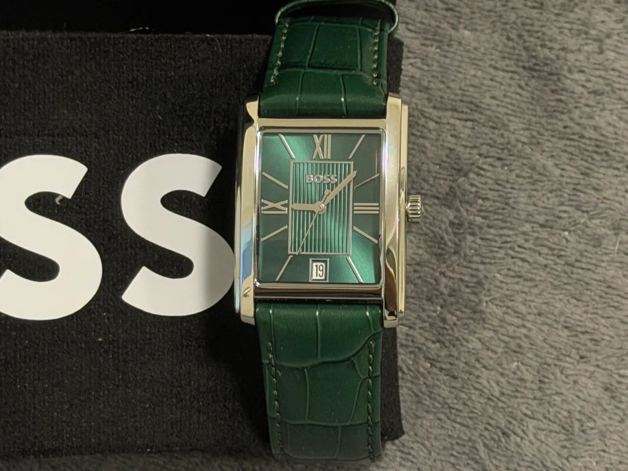 Relógio Boss Verde usado 1 mês! 100% Original 