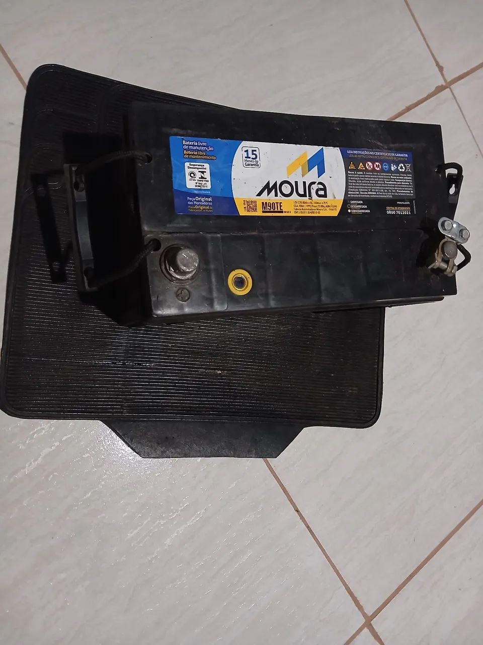 Vendo bateria 90 AH - Foto 2