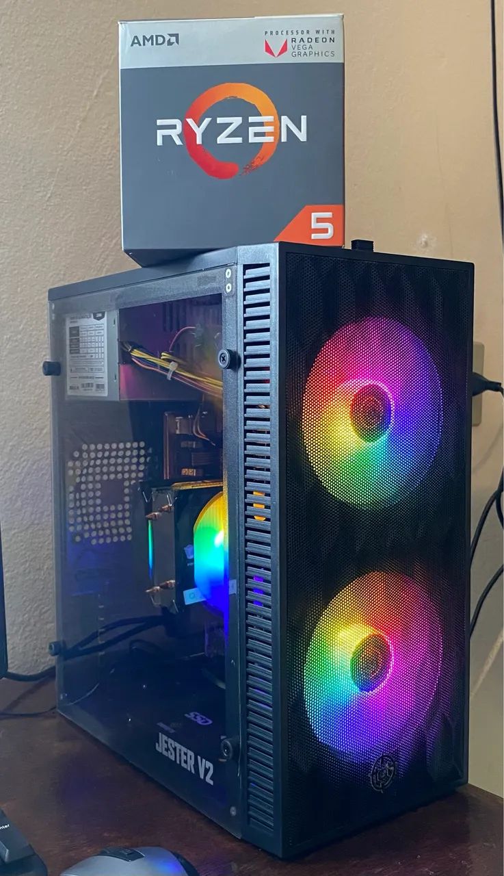 PC Gamer Ryzen 5 Completo - Foto 4