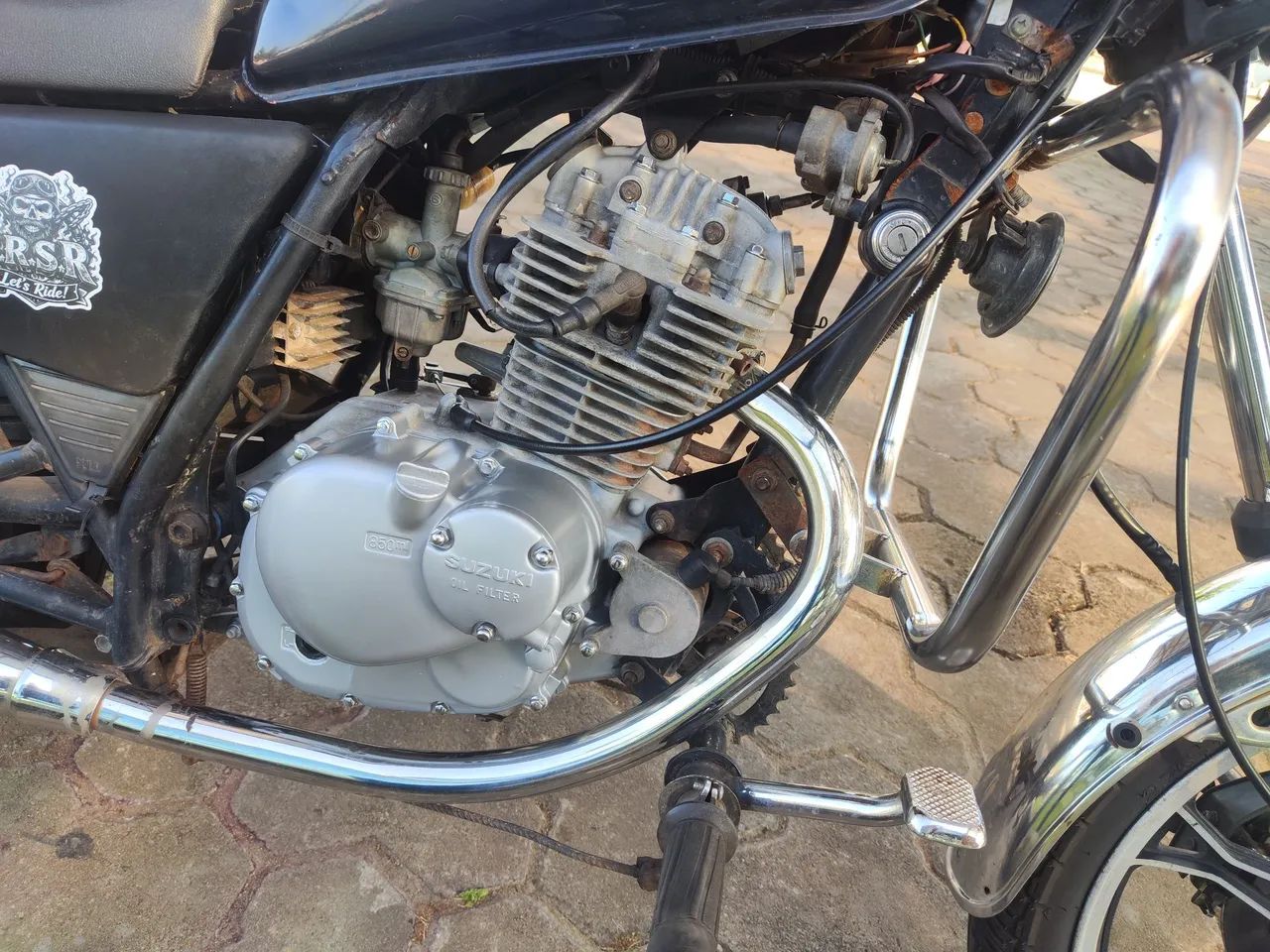 Suzuki intruder 125 customizada - Foto 4