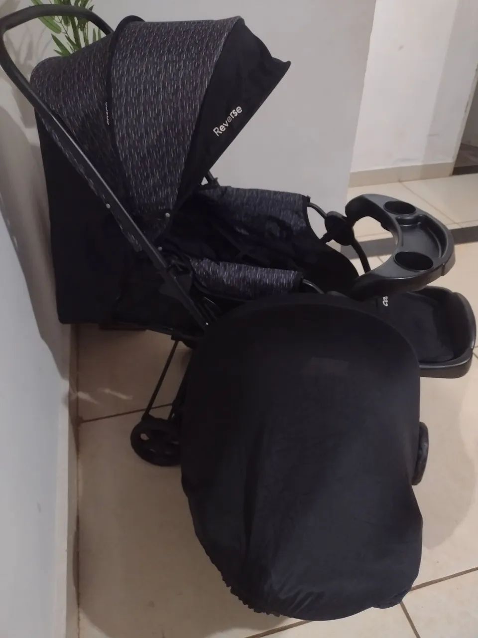 Carrinho com bebê conforto  - Foto 4