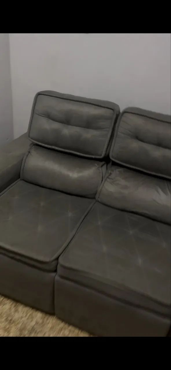 VENDO SOFÁ RETRÁTIL DOIS LUGARES - Foto 3