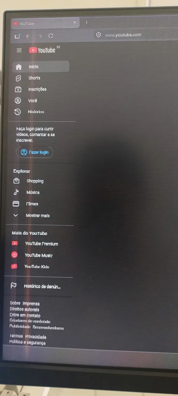 Monitor Acer 24" com defeito - Foto 3