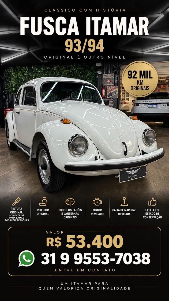 Volkswagen Fusca 1600 1994