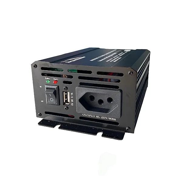 Inversor de Energia 500W 12V para 220V Ideal para Starlink USB 3.1A - Torquehammer  - Foto 2