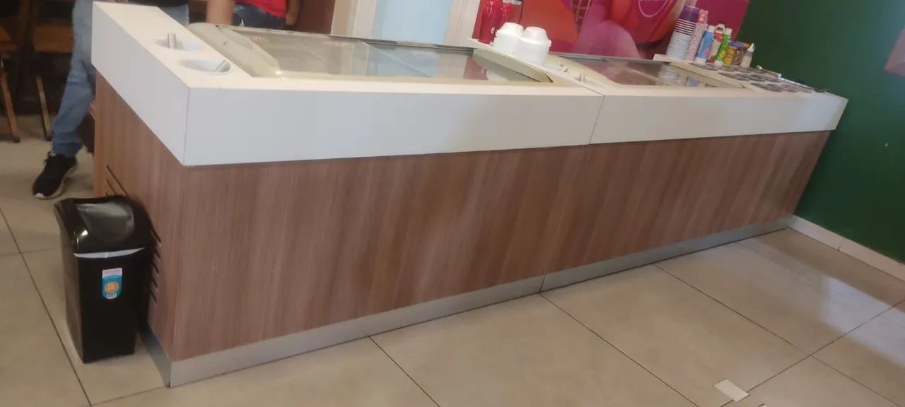 Balcão de gulousemas para sorveteria.  - Foto 3