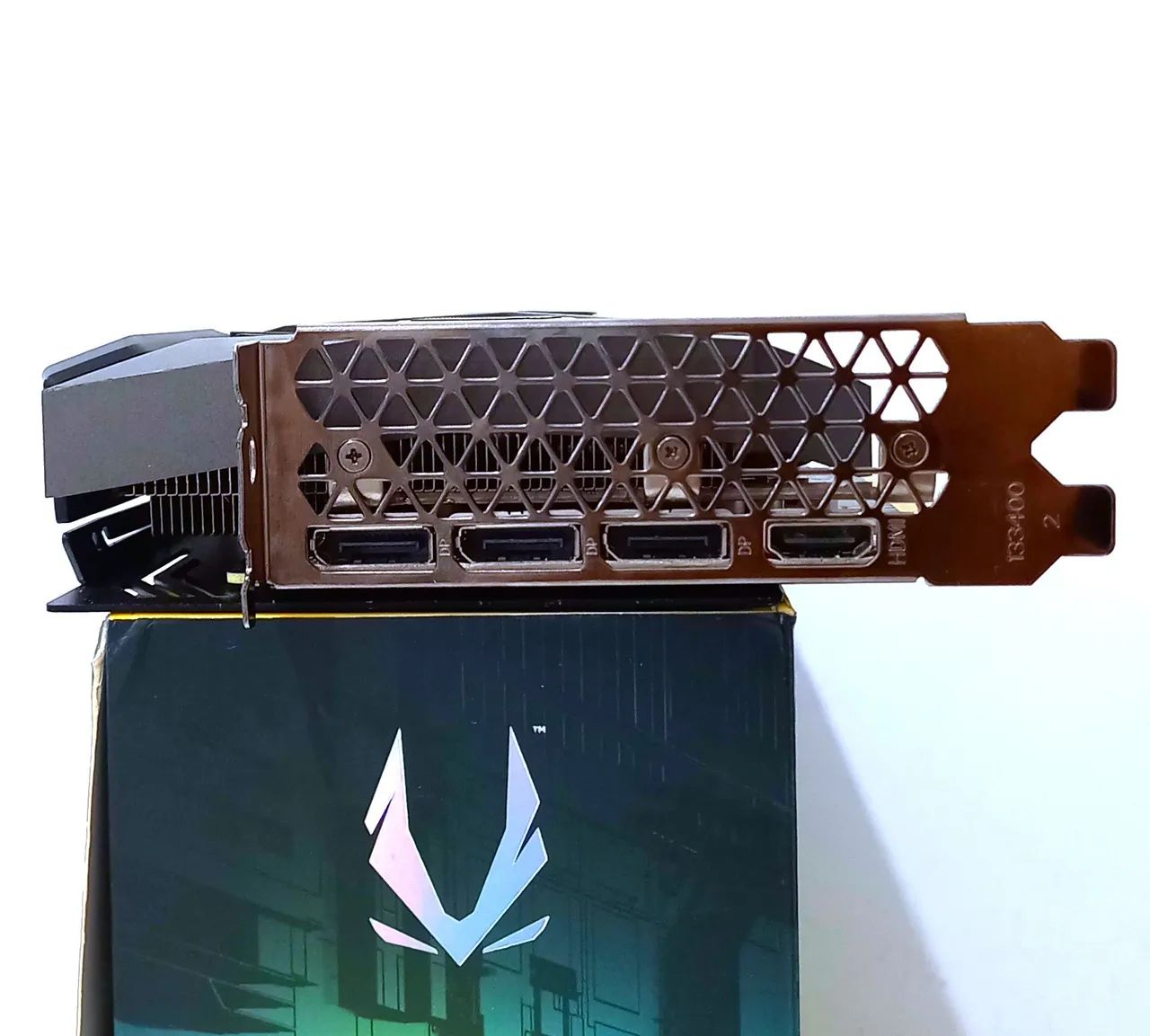 RTX 3070 ZOTAC TWIN EDGE OC 8GB GDDR6 256 BITS COMPLETA! - Foto 4