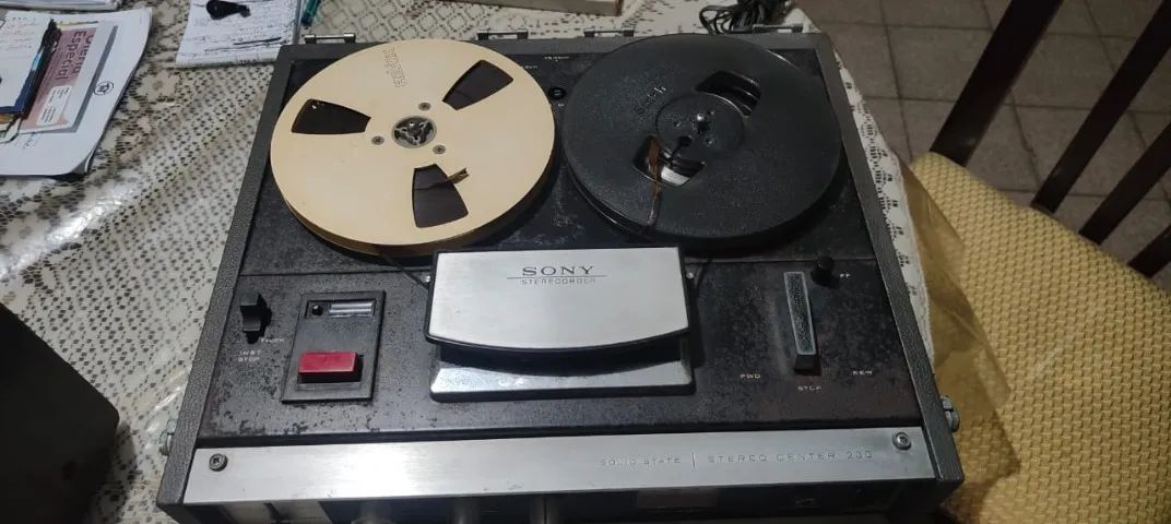 TAPE DECK ROLO SONY tc 230 COLECIONADOR - Aparelhos de Som - Monte