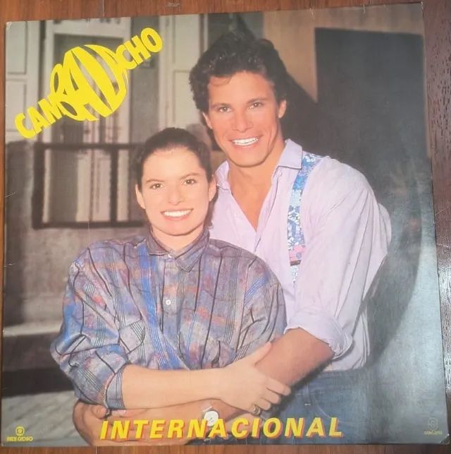 Disco vinil trilha sonora internacional de novela 'Cambalacho'