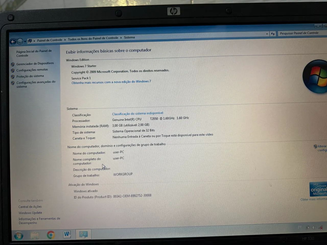 Notebook HP HD de 230 GB - Foto 4