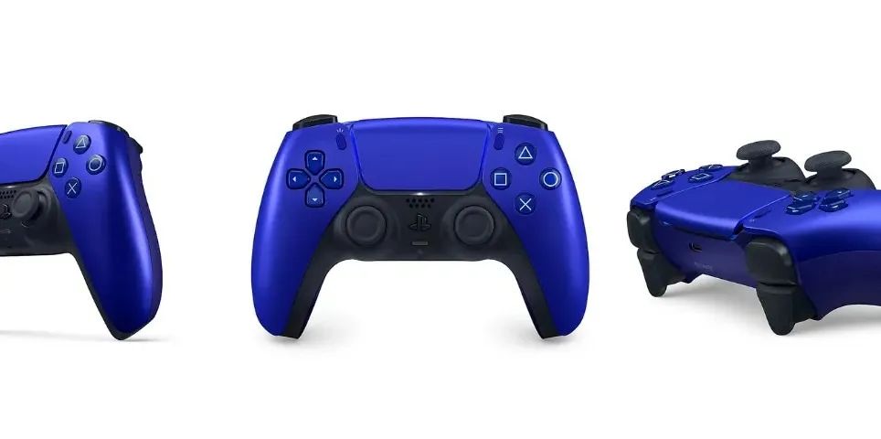Controle PS5 Joystick Dualsense Ps5 Original Cobalt Blue - Foto 3