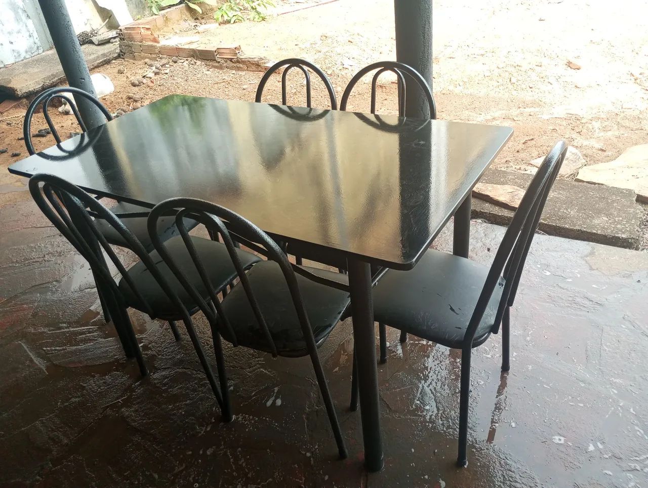 Vendo mesa de 6 cadeiras  - Foto 2