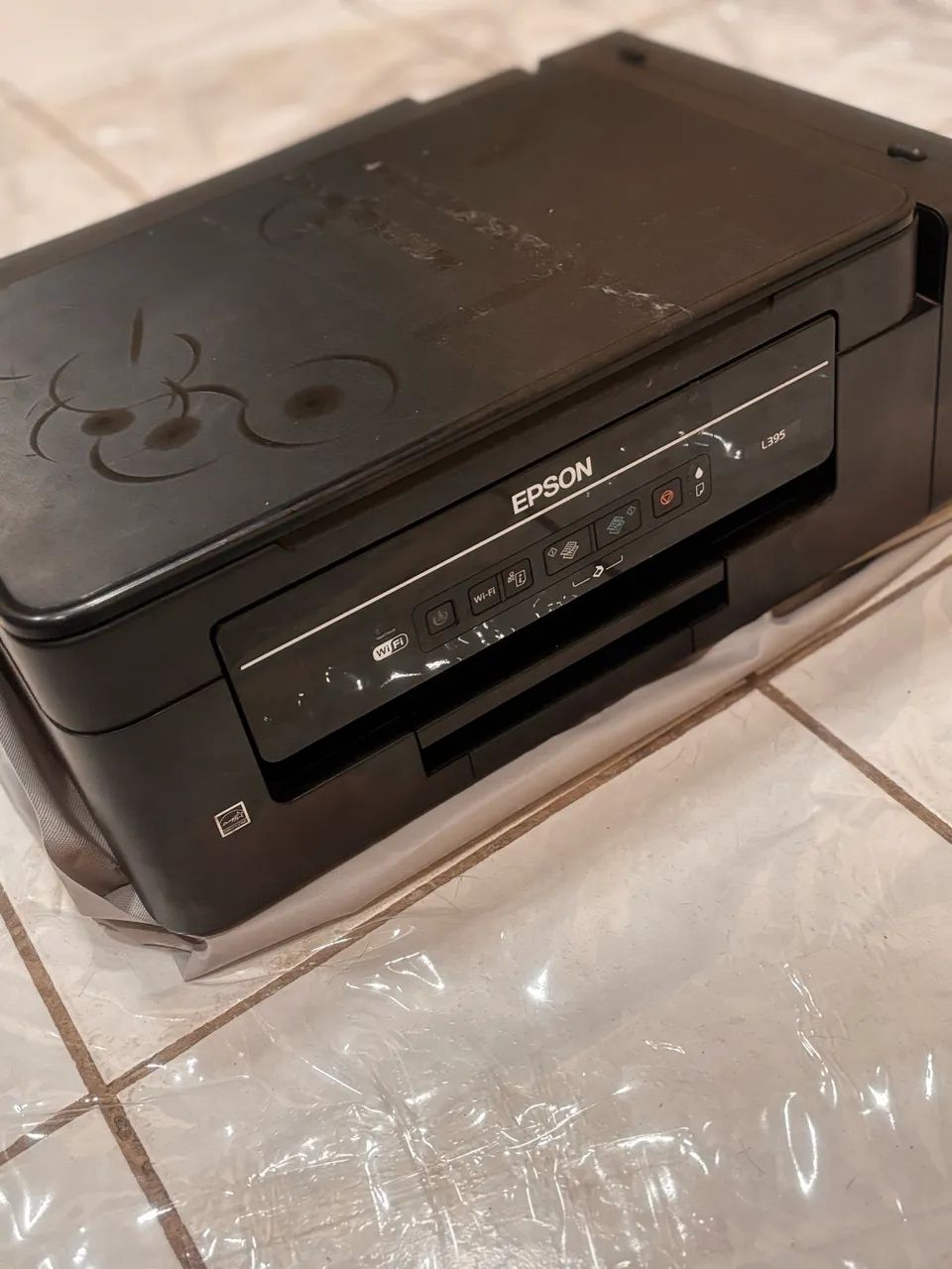     Epson L395 Sublimática - Funcionando, Só Precisa de Limpeza nas Cabeças - Foto 3