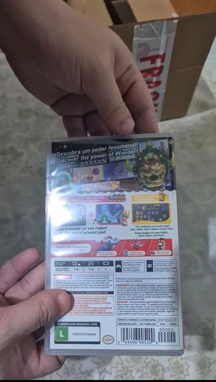 Super Mario Bros Wonder Vídeo Game Nintendo Switch e Nintendo switch 2 - Foto 2