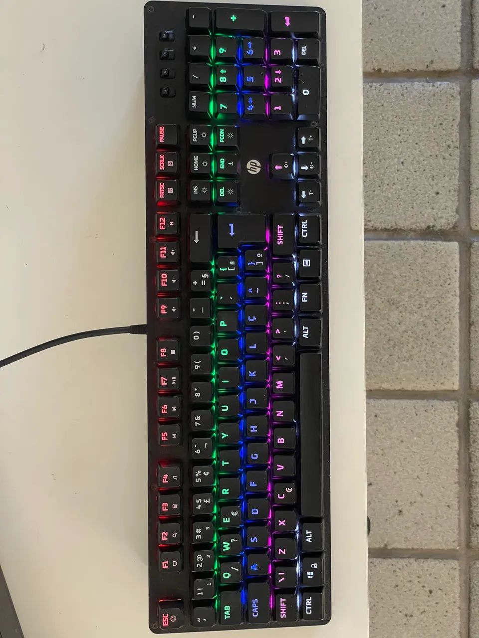 TECLADO MECÂNICO GK100. SWITCH BLUE