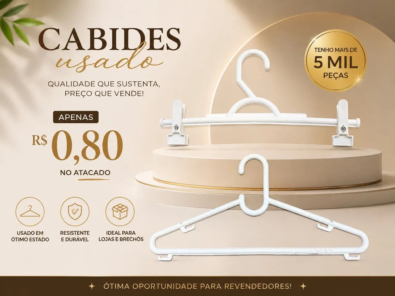 Equipamento para loja de roupas 