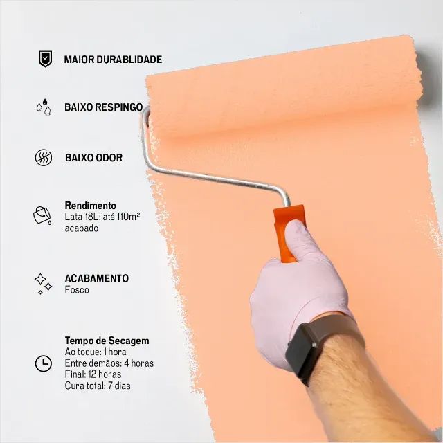 *PROMOÇÃO*Tinta acrilica Standard RENDE + 18L Hydronorth R$189,90 (Consulte cores) - Foto 3