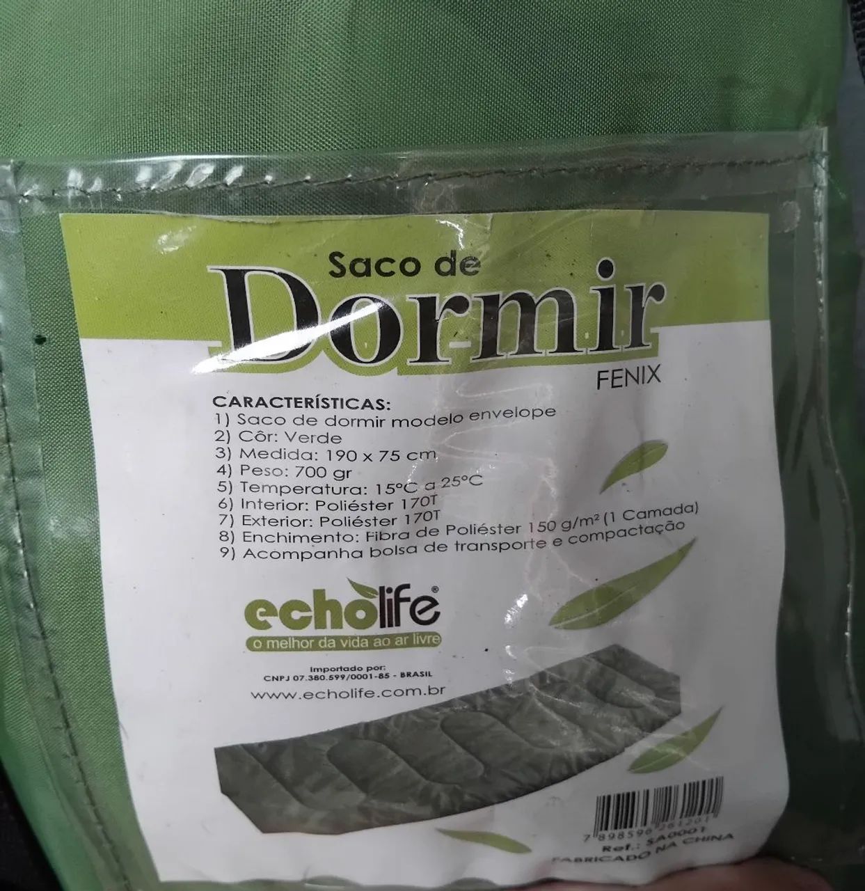 Saco de Dormir Echo Life - Foto 2