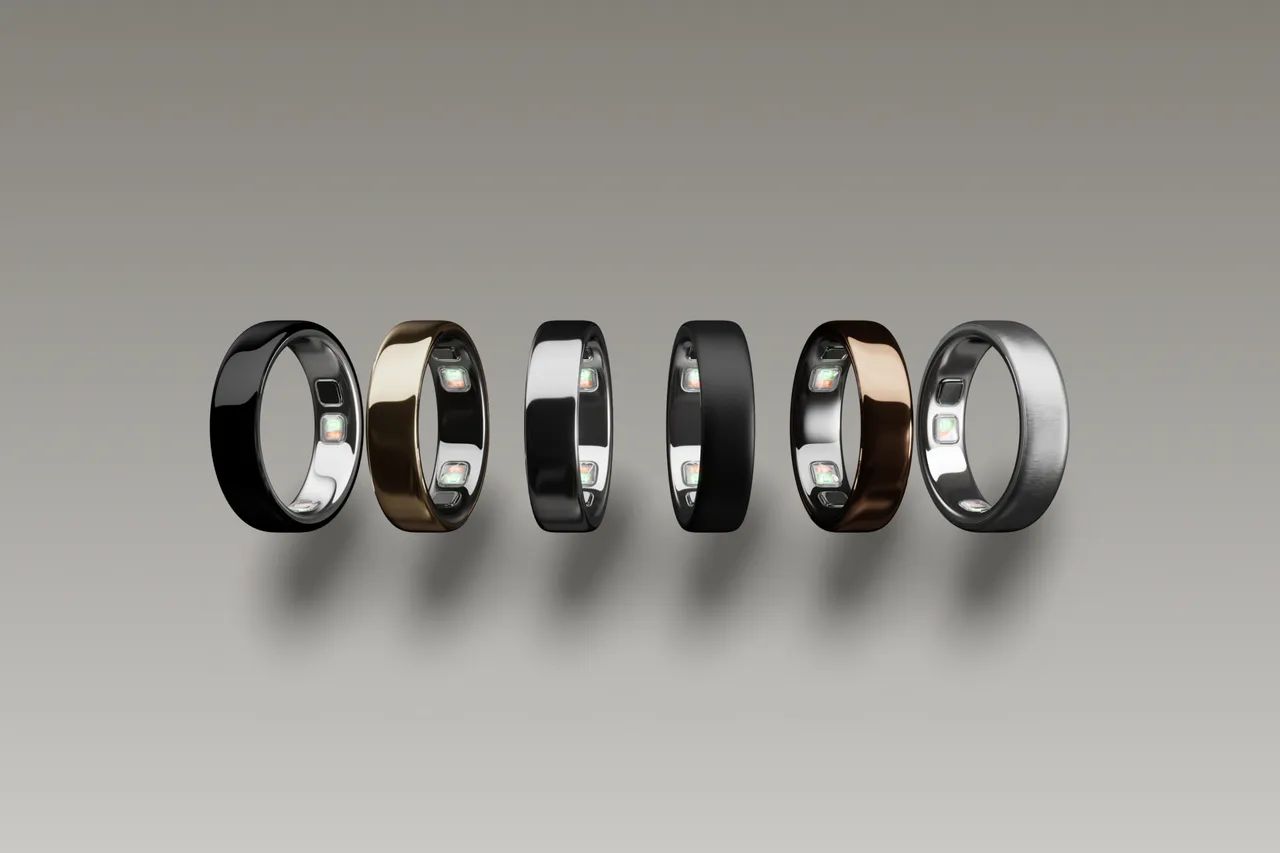 Oura Ring 5 silver - Sob encomenda - Qualquer tamanho -  - Foto 2
