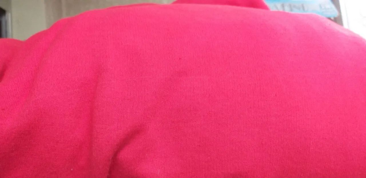 Tecido moleton vermelho 4,75mt - Foto 3