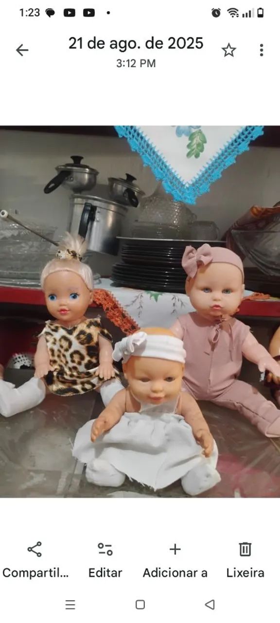 Bonecas variadas cada 25,00 , já menor valor  - Foto 4