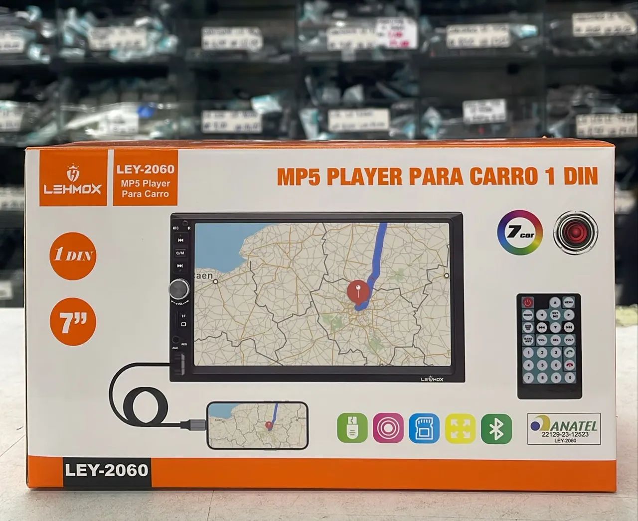 Central de multimídia para carro