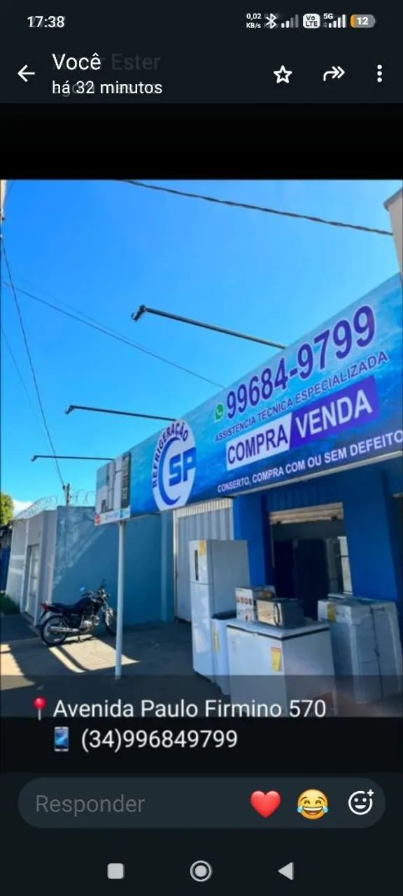 Conserto geladeira 
