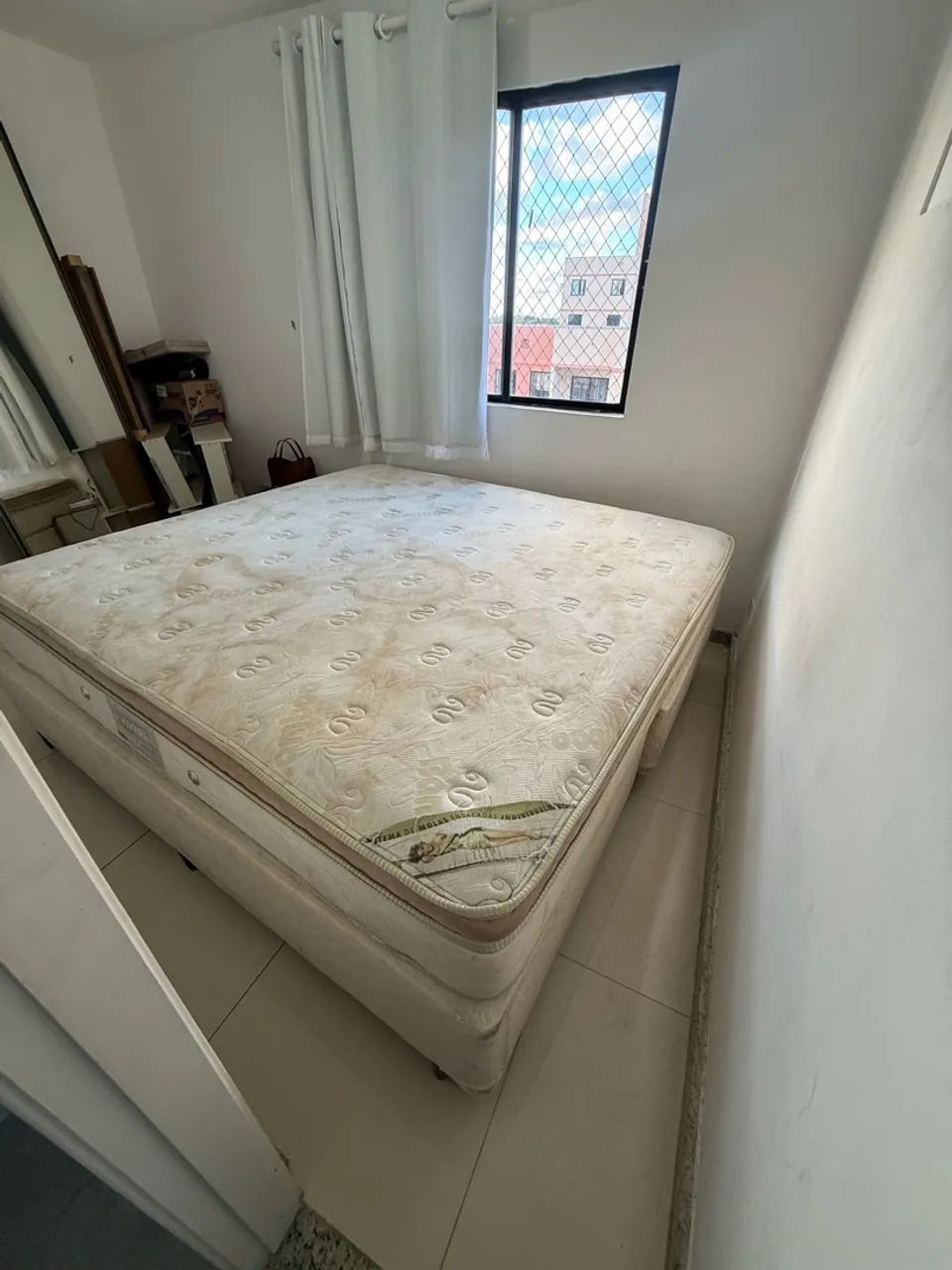 Cama King Size Herval Pallace Bamboo Plus