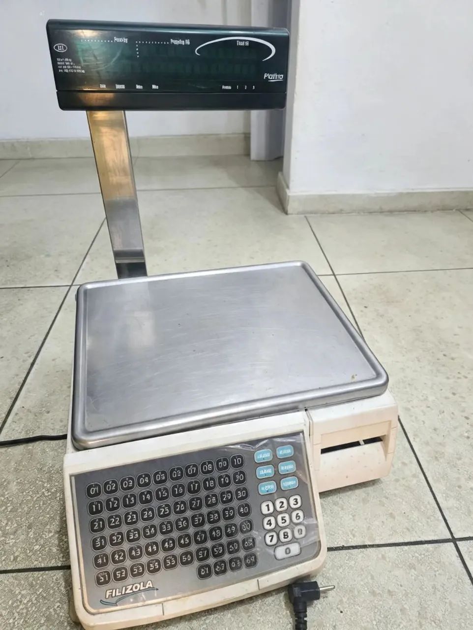 Balança digital com impressora 