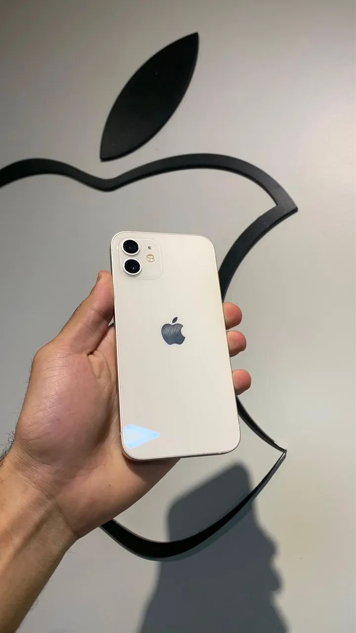 IPHONE 12 128GB BRANCO - TODO ORIGINAL - Celulares e Smartphones