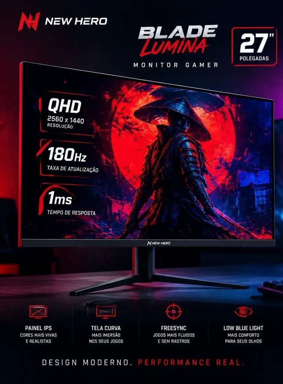 Monitor New Hero 27 polegadas