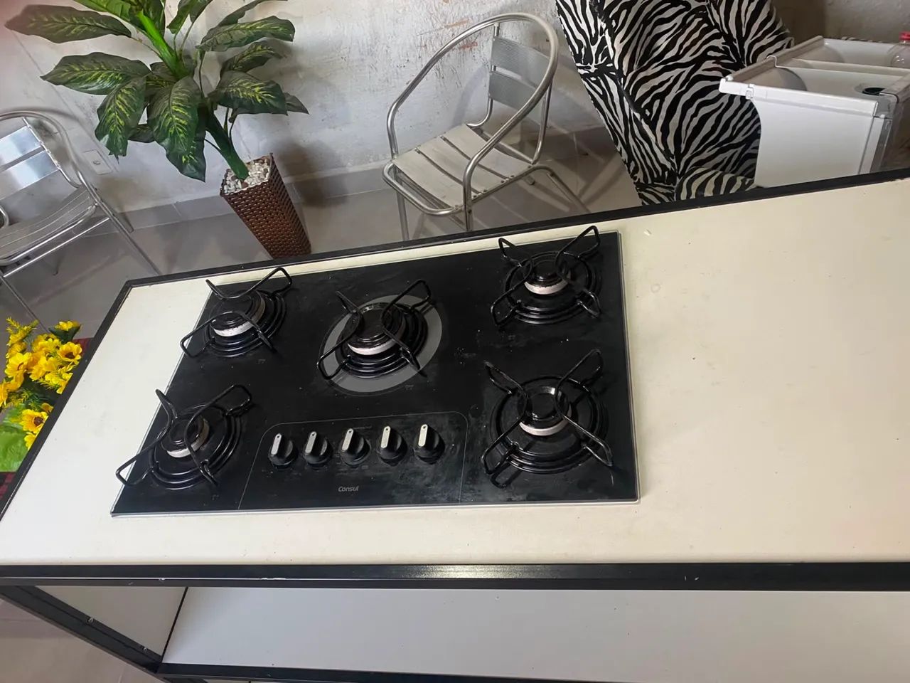cooktop de 5 bocas com bancada - Foto 5