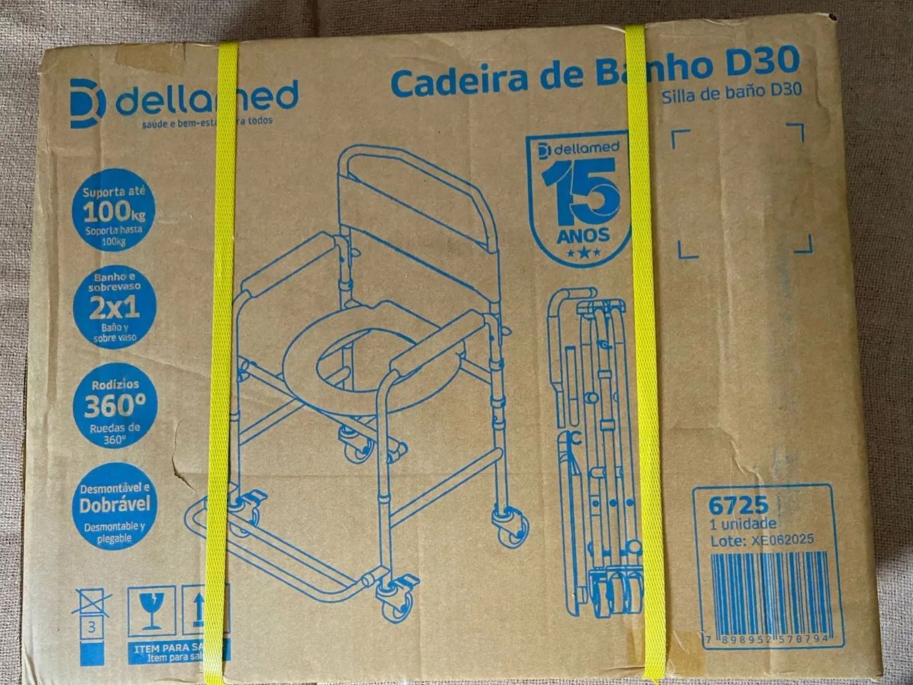 Cadeira de banho d30 nova  - Foto 3