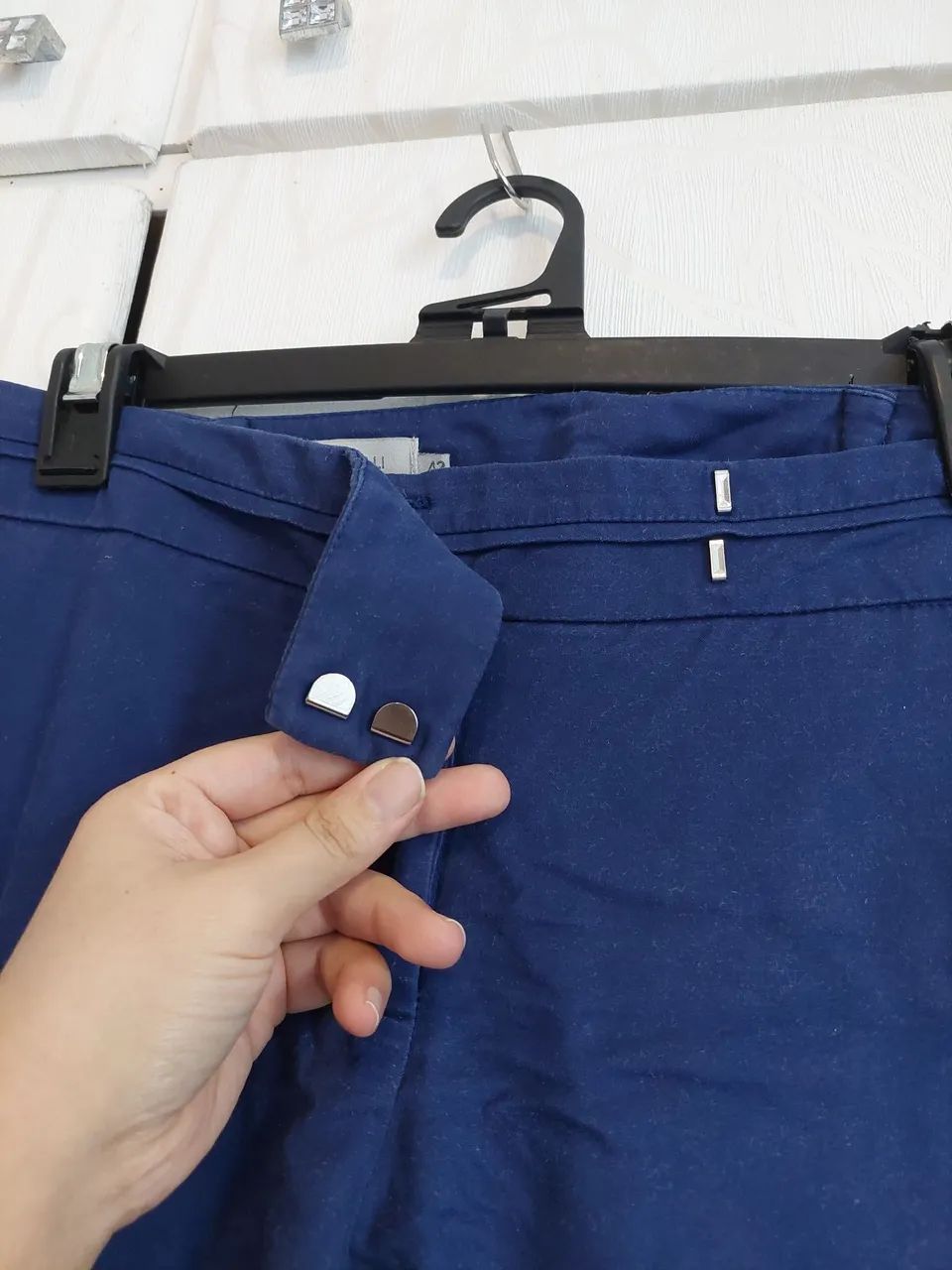 Calça azul da Luigi Bertoli - Foto 2