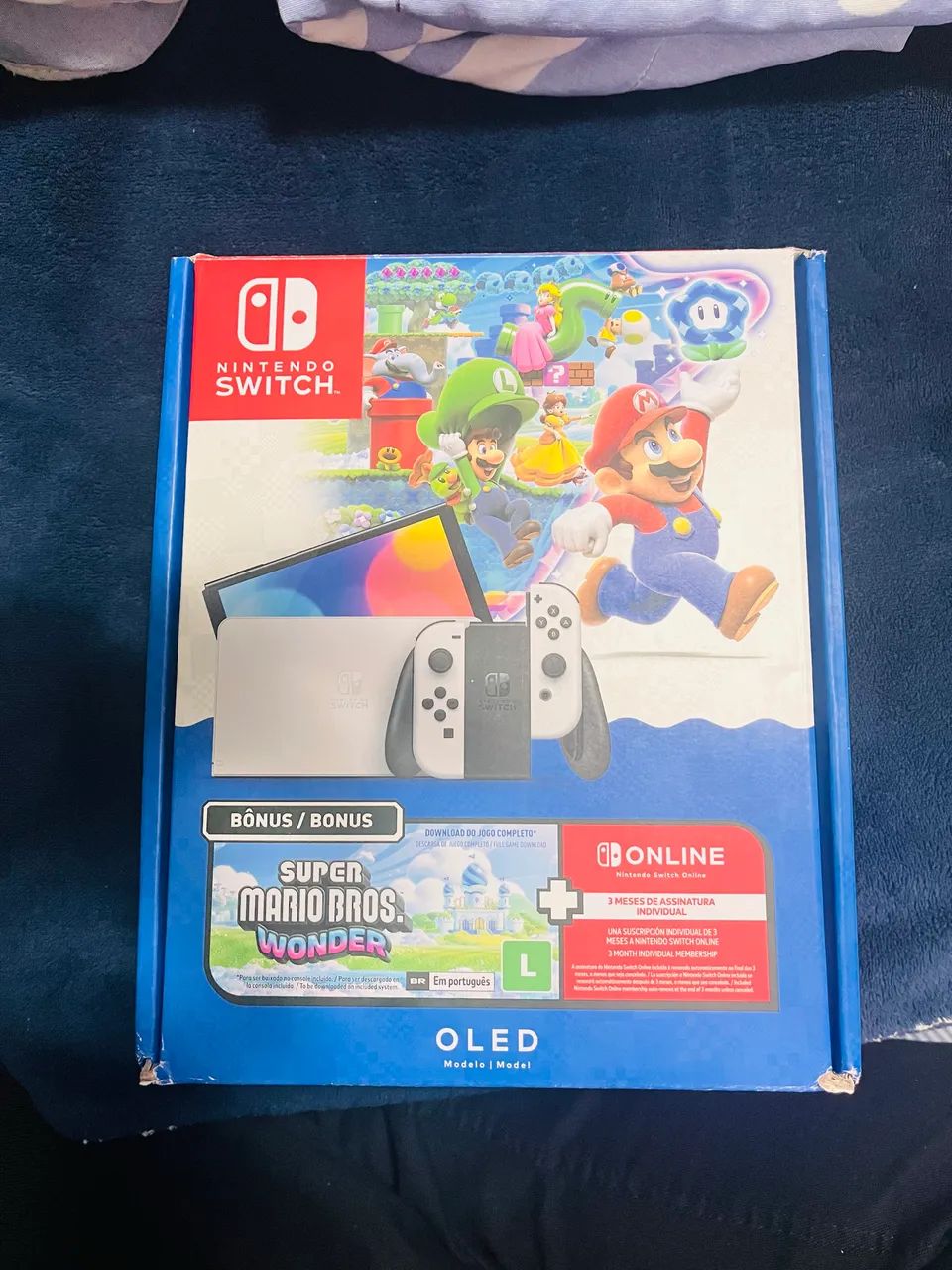Nintendo switch OLED - super Mario Wonder