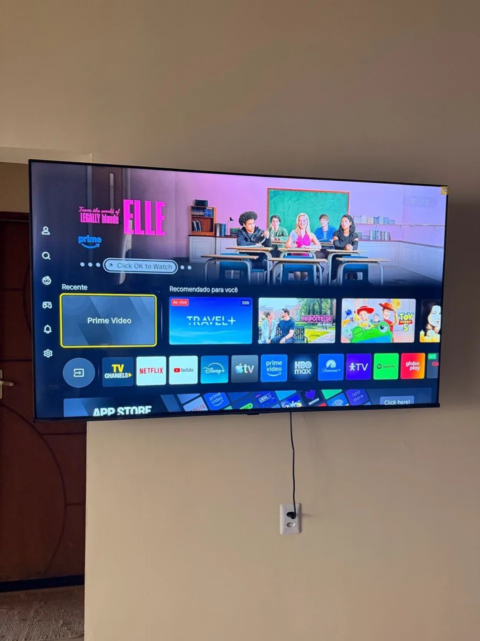 Smartv Hisense 65 polegadas - 4k LED - Foto 4